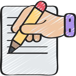 IGNOU Help Books writing free icons designed by juicy fish